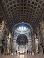 Interieur basiliek in Mantua