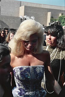 Loni Anderson plays Mansfield in The Jayne Mansfield Story, which was nominated for three Emmy Awards Loni Anderson Emmy Awards.jpg