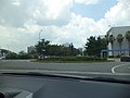 Looking North at Museum Circle roundabout