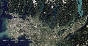 Area centrale del Lower Mainland