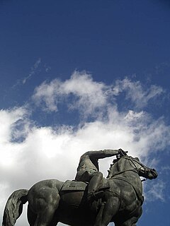 Equestrian statue of Francisco Franco Removed instance of public art