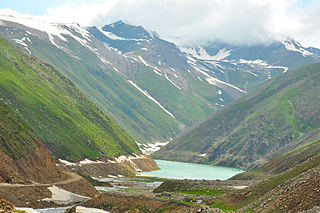 Lulusar lake in Pakistan