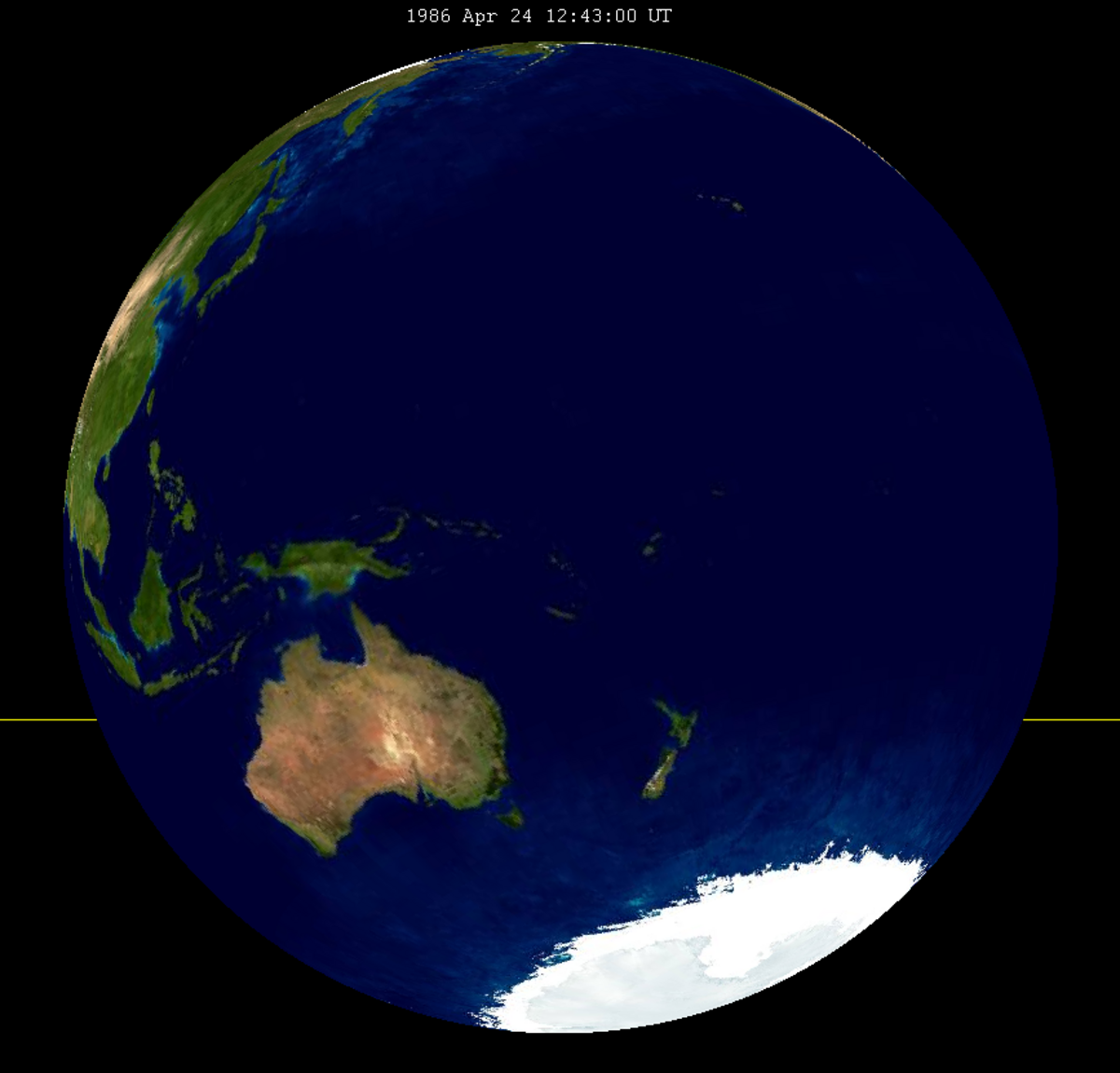 Lunar eclipse from moon-1986Apr24.png