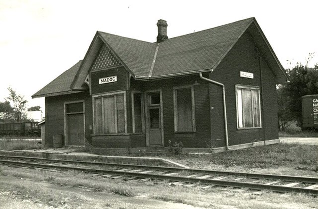 Madoc station, 1974