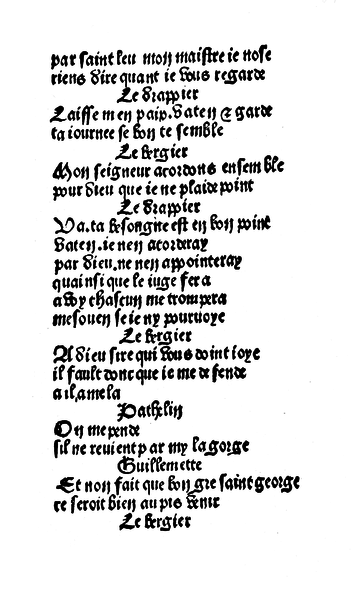 File:Maistre Pierre Pathelin, reproduction en facsimilé de 1485, Le Roy, 1907, page 065 n&b.png