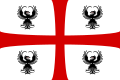 La bandera del Ducad de Mantoa.