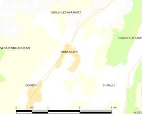Poziția localității Saint-Gilles