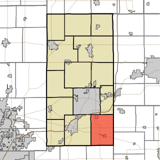 <span class="mw-page-title-main">Adams Township, Madison County, Indiana</span> Township in Indiana, United States