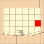 Thumbnail for File:Map highlighting Sharon Township, Buffalo County, Nebraska.svg