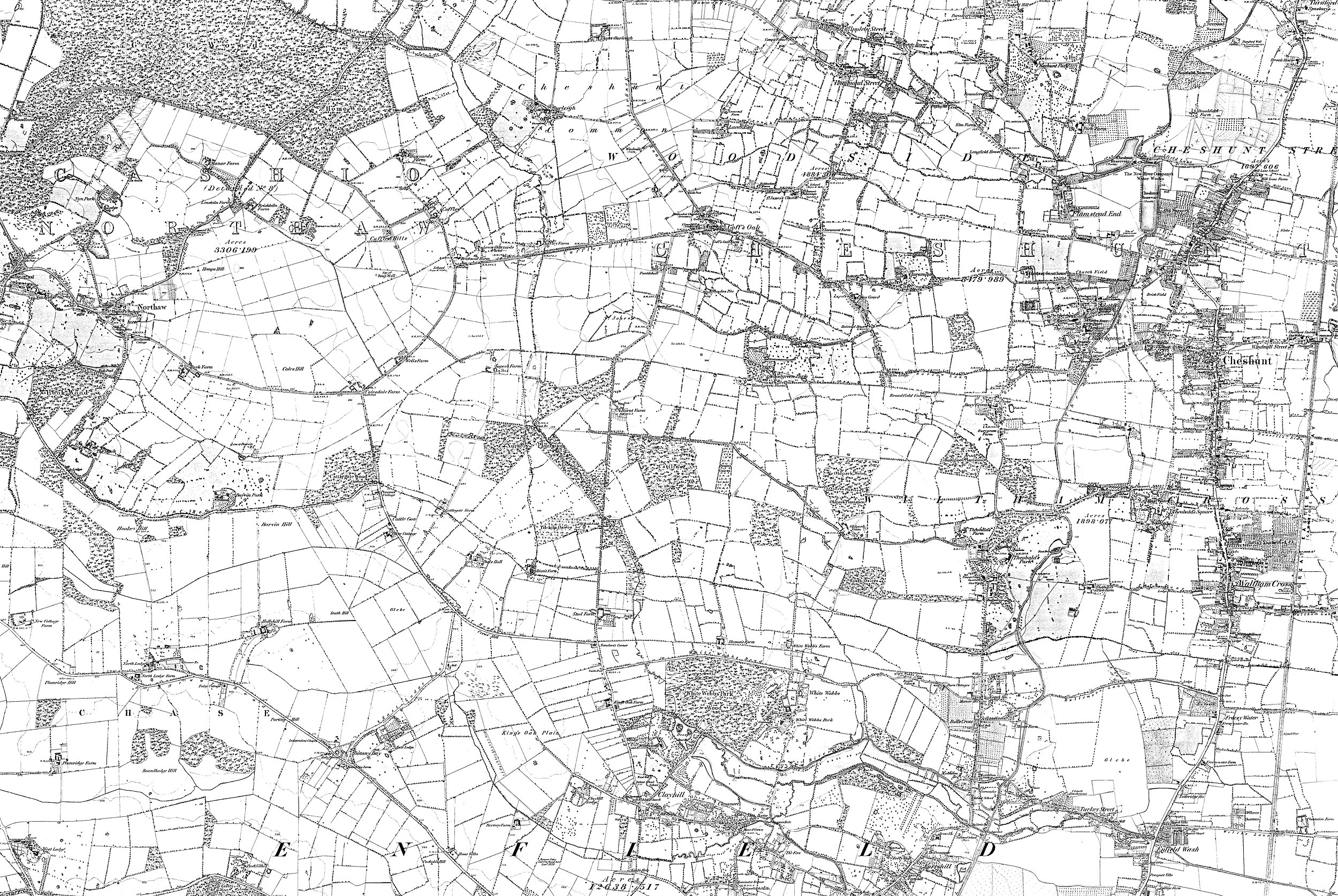 Map of Middlesex Sheet 002, Ordnance Survey, 1868-1883.jpg