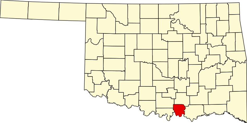 File:Map of Oklahoma highlighting Marshall County.svg