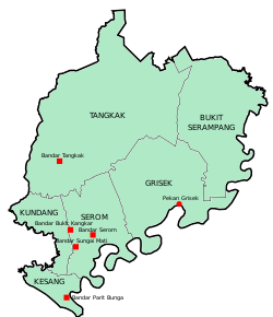 Map of Tangkak District, Johor.svg