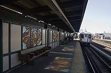 Marcy Avenue station stained glass Marcy Av art vc.jpg