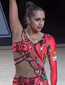 Massue Gymnastique rythmique et artistique rouge pour l