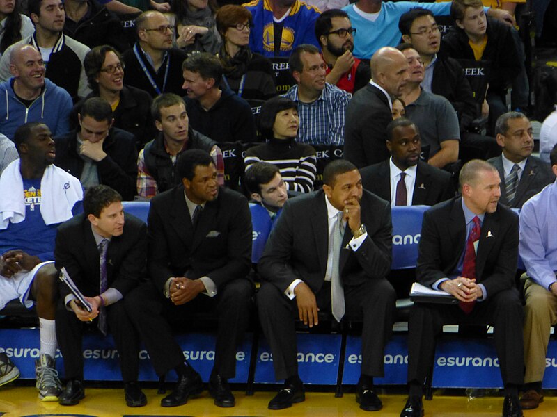 File:Mark Jackson and assistant Warriors coaches.jpg