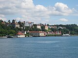 Meersburg from ship on Bodensee