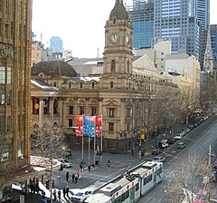 Melbourne rådhus-Collins Street.JPG