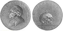 Medal honoring Mendelssohn