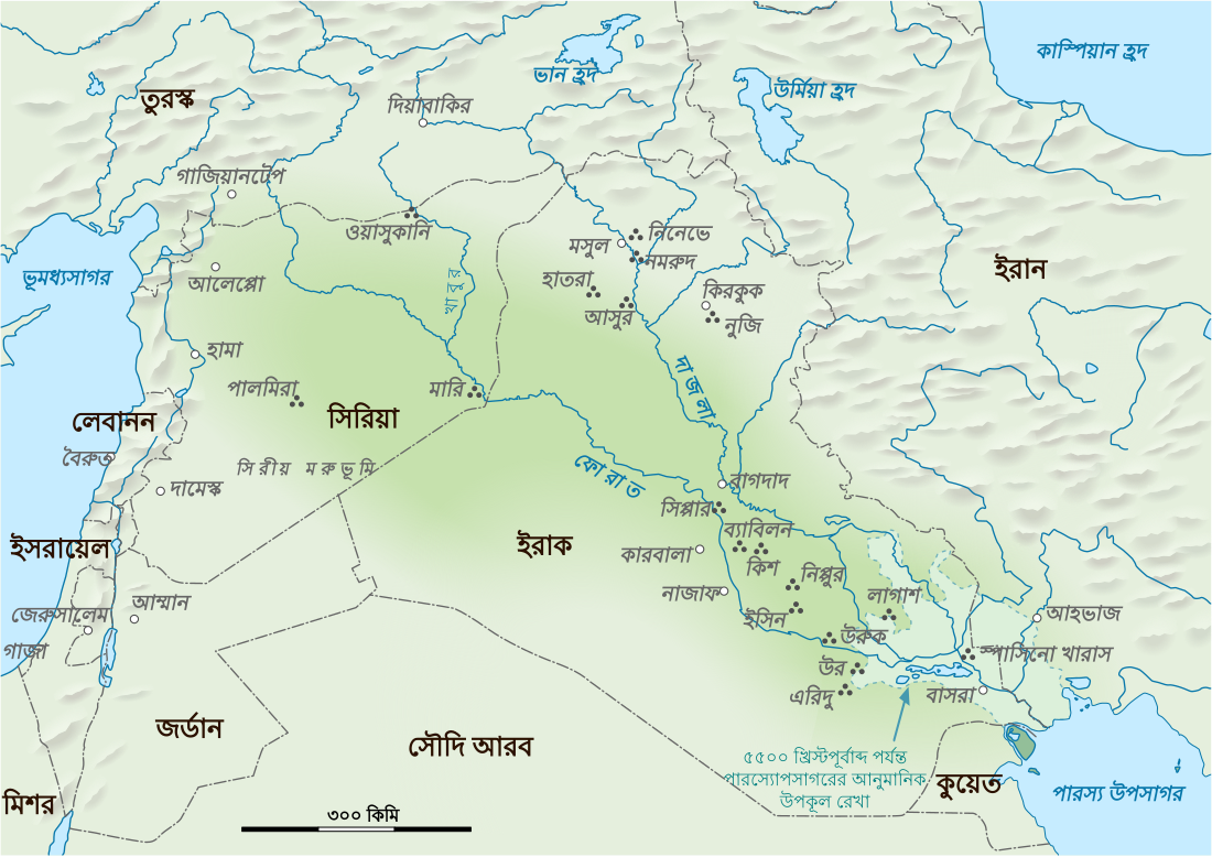 File:Mesopotamia map bn.svg