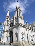 Metropolitan Cathedral, the Basilica of Nossa Senhora da Luz, Curitiba-PR.