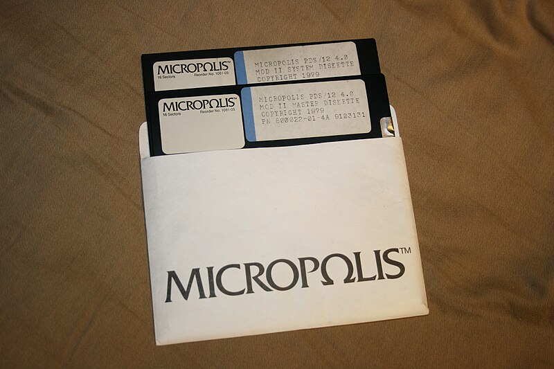 File:Micropolis boot diskette.JPG