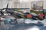 Mock-up Mikoyan-Gurevich MiG-3 ‘0732’ “СМЕРТВ НЕМЕЦКИМ ОККУПАНТАМ!” (25168793108).jpg