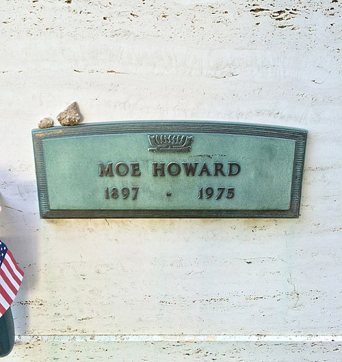 Crypt of Moe Howard, at Hillside Memorial Park