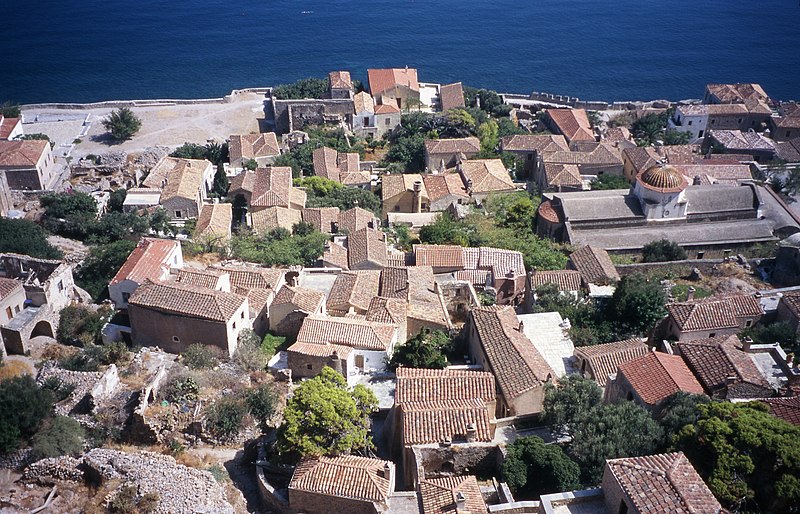 File:Monemvasia - Downtown.jpg