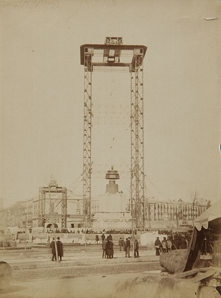 File:Monument a Colom - Bastida el 1885 (fons del MNAC).jpg