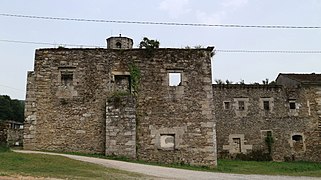 Abbey seen from the backside