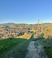 Mount Diablo and neighborhoods of northern San Ramon as viewed from one of the many trails in the city Mt Diablo viewed from San Ramon.jpg