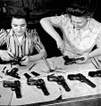 Ronny Jaques: Munitions workers in Toronto. April 1944.