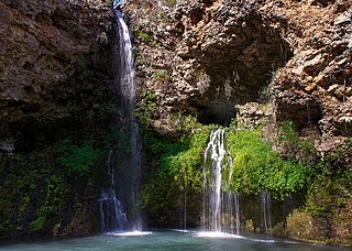 <span class="mw-page-title-main">Natural Falls State Park</span> State park in Oklahoma, United States