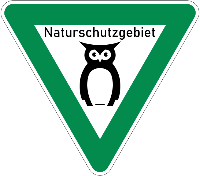 Datei:Naturschutzgebiet Niedersachsen Schild.svg