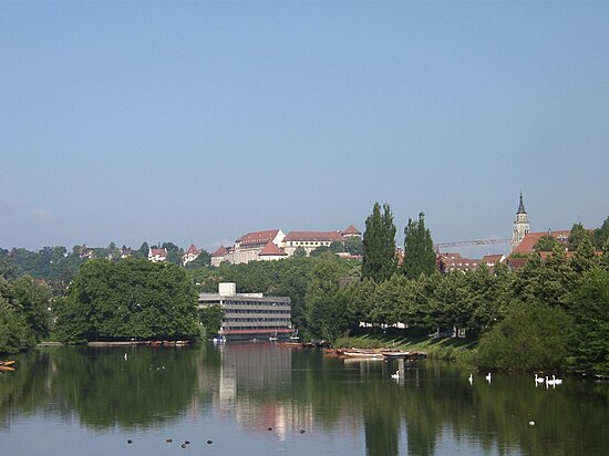 Neckar in Tübingen