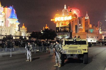 Nevada National Guard assist with New Year's Eve security
