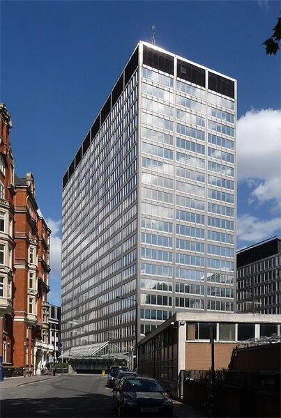 The former New Scotland Yard building in Victoria Street