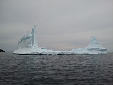 Iceberg in Notre Dame Bay, Newfoundland Newfoundland Iceberg just off Exploits Island.jpg