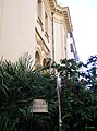 Villa Lairolle - Plaque nominative, rue d'Auzac.