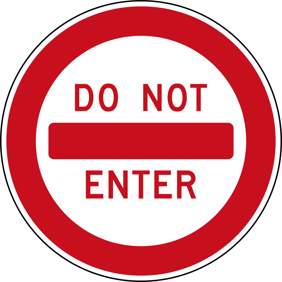 Enter sign