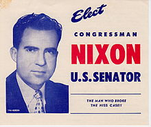 Ein Wahlkampfzettel für die Senatswahlen 1950 (Quelle: Wikimedia)