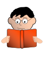 Nlyl reading man with glasses.svg