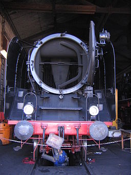 Noerdlingen Eisenbahnmuseum 1587 / steam locomotive class 01