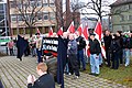 Kundgebung der NPD in Würzburg im März 2004