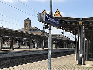 Vogtl Ob Bf Bahnhof Reichenbach: Geschichte, Bahnbetriebswerk Reichenbach, Verkehrsanbindung