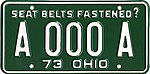 Ohio license plate sample 1973.jpg
