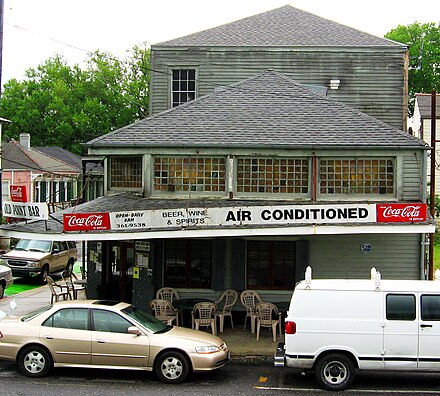 Old Point Bar from the Levee