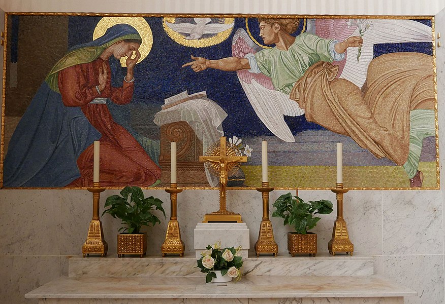 Altar mosaics of Church of St. Leopold by Bruno Mayer (1903-1907)