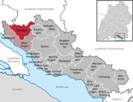 Kaart van Owingen