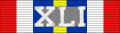 Baretka Odznaki pamiątkowej XLI zmiany PKW KFOR